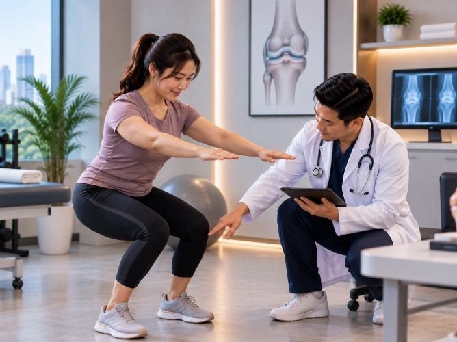 Knee Assessment at klinikboon